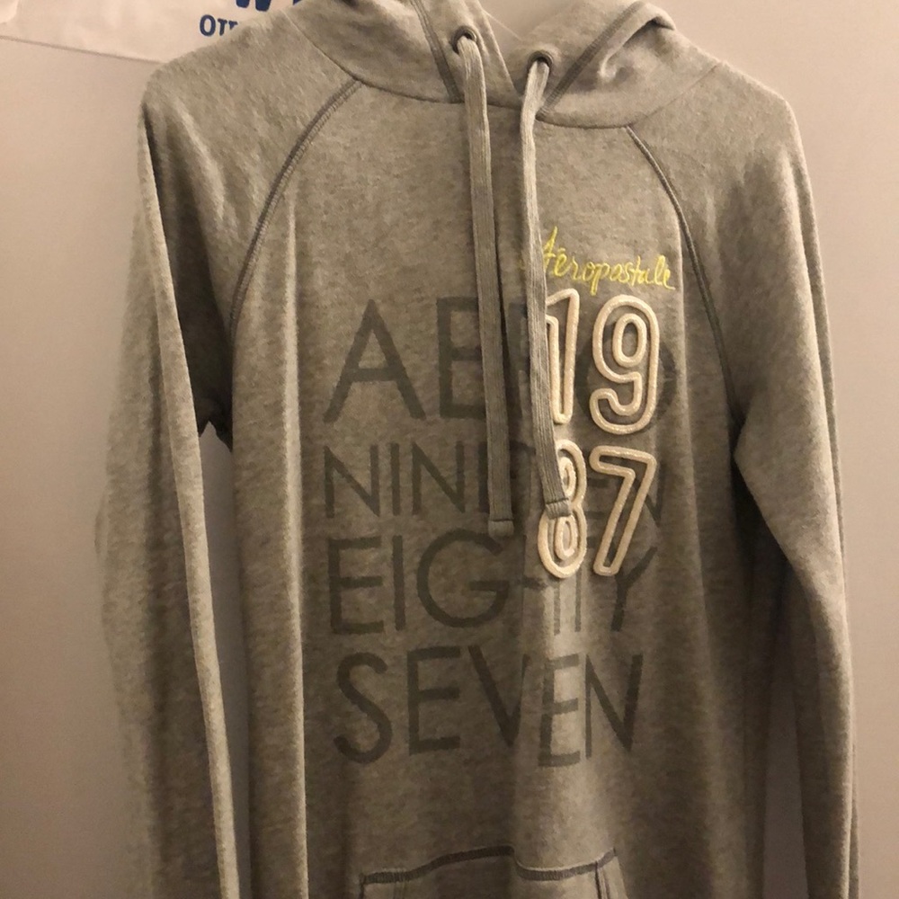 aeropostale grey hoodie